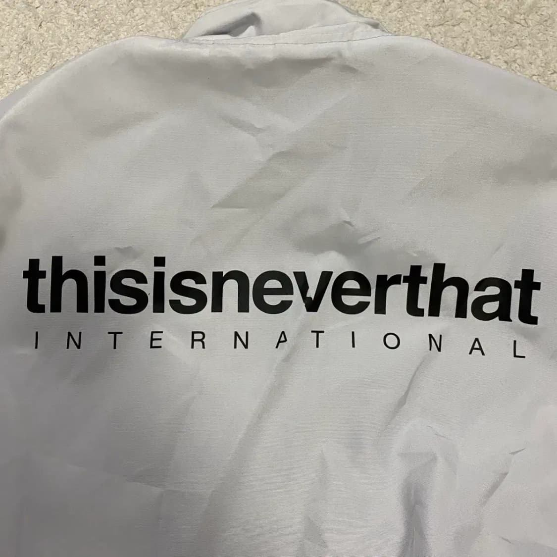 디스이즈네버댓 자켓 그레이 s 상품이미지6