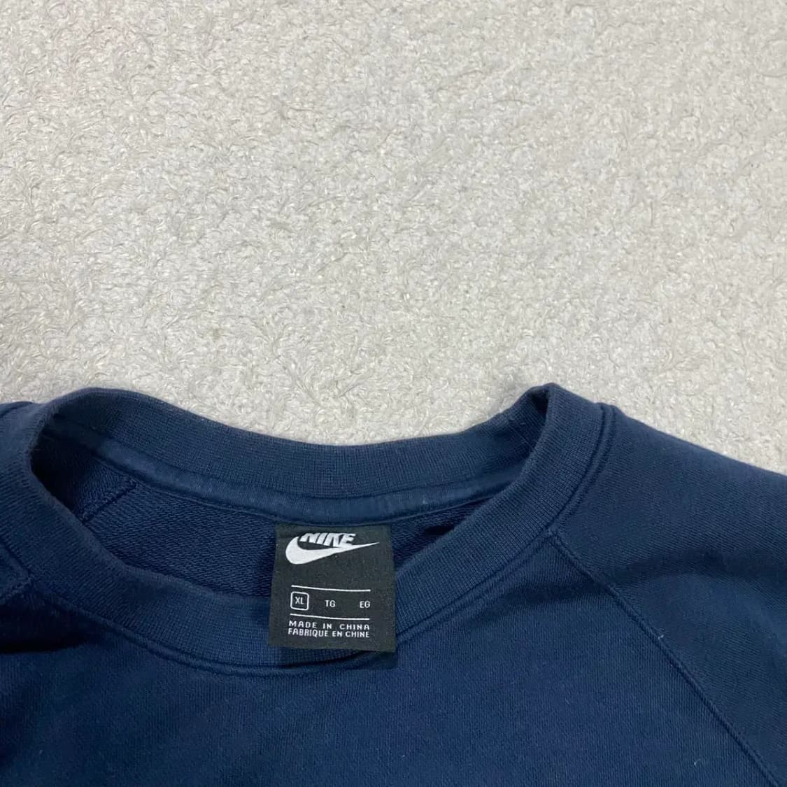 나이키 스우시 맨투맨 네이비/레드 xl 105 상품이미지2