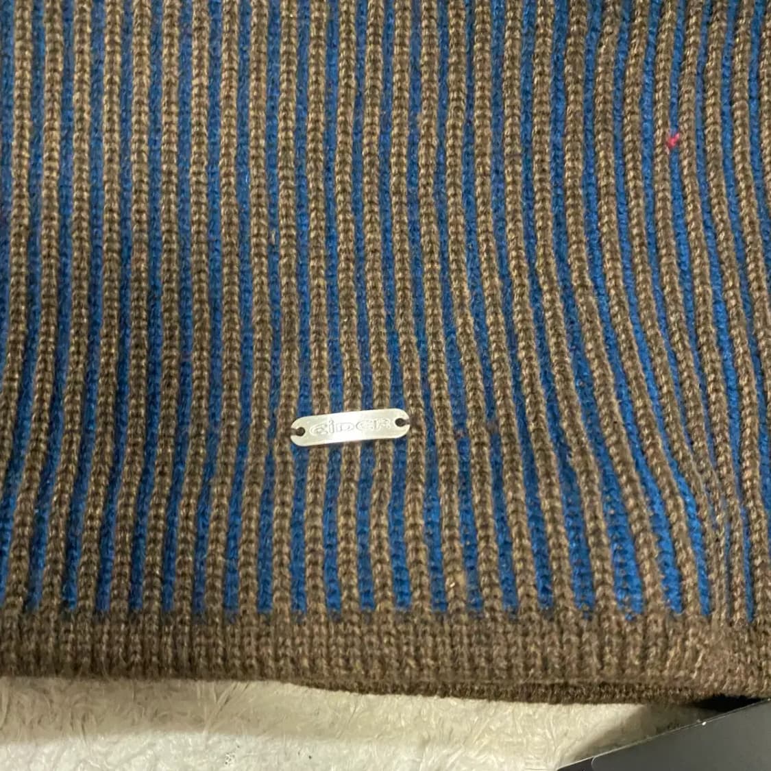 아이더 브라운/네이비 넥워머 상품이미지2