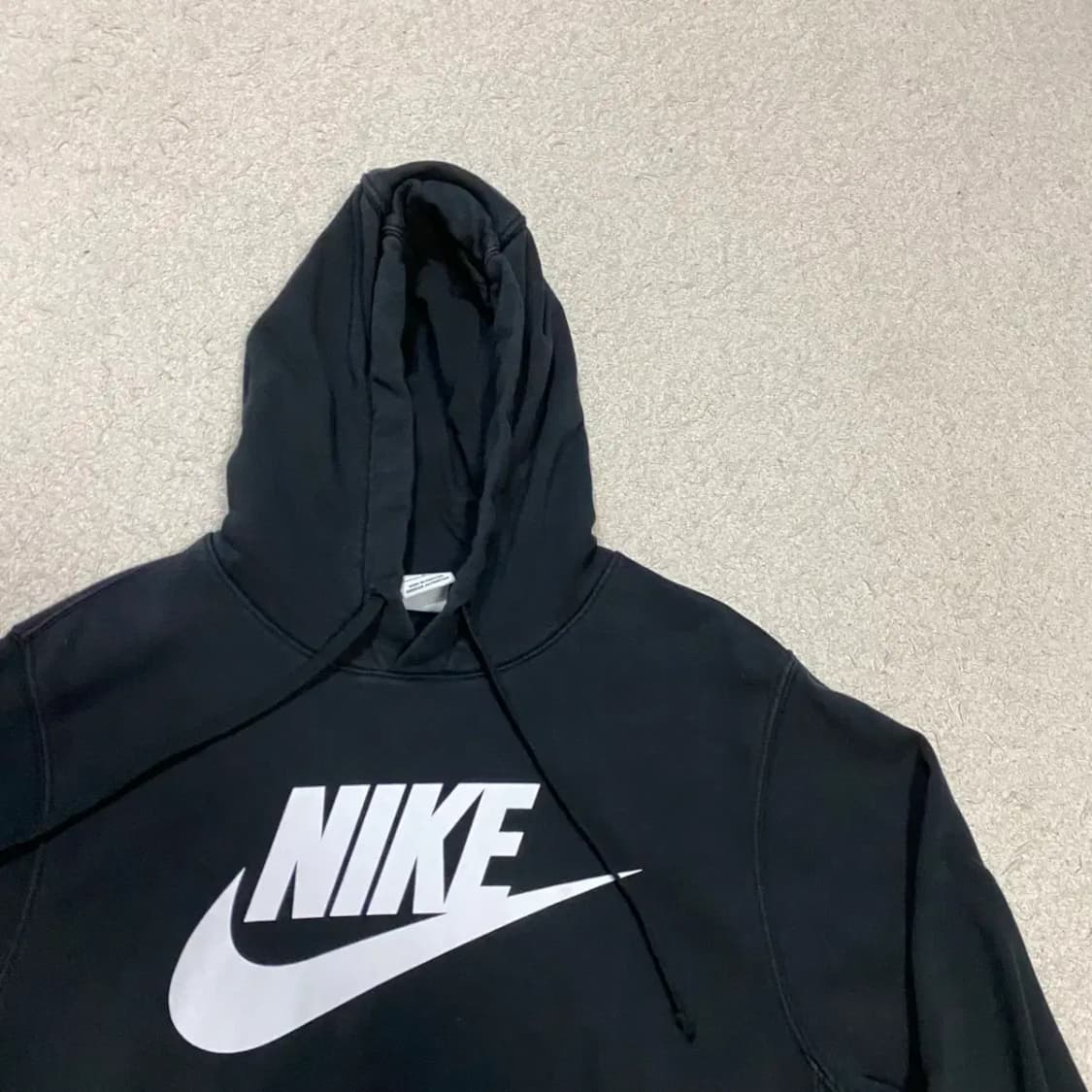 나이키 블랙 후드티 기모 m 95 상품이미지2