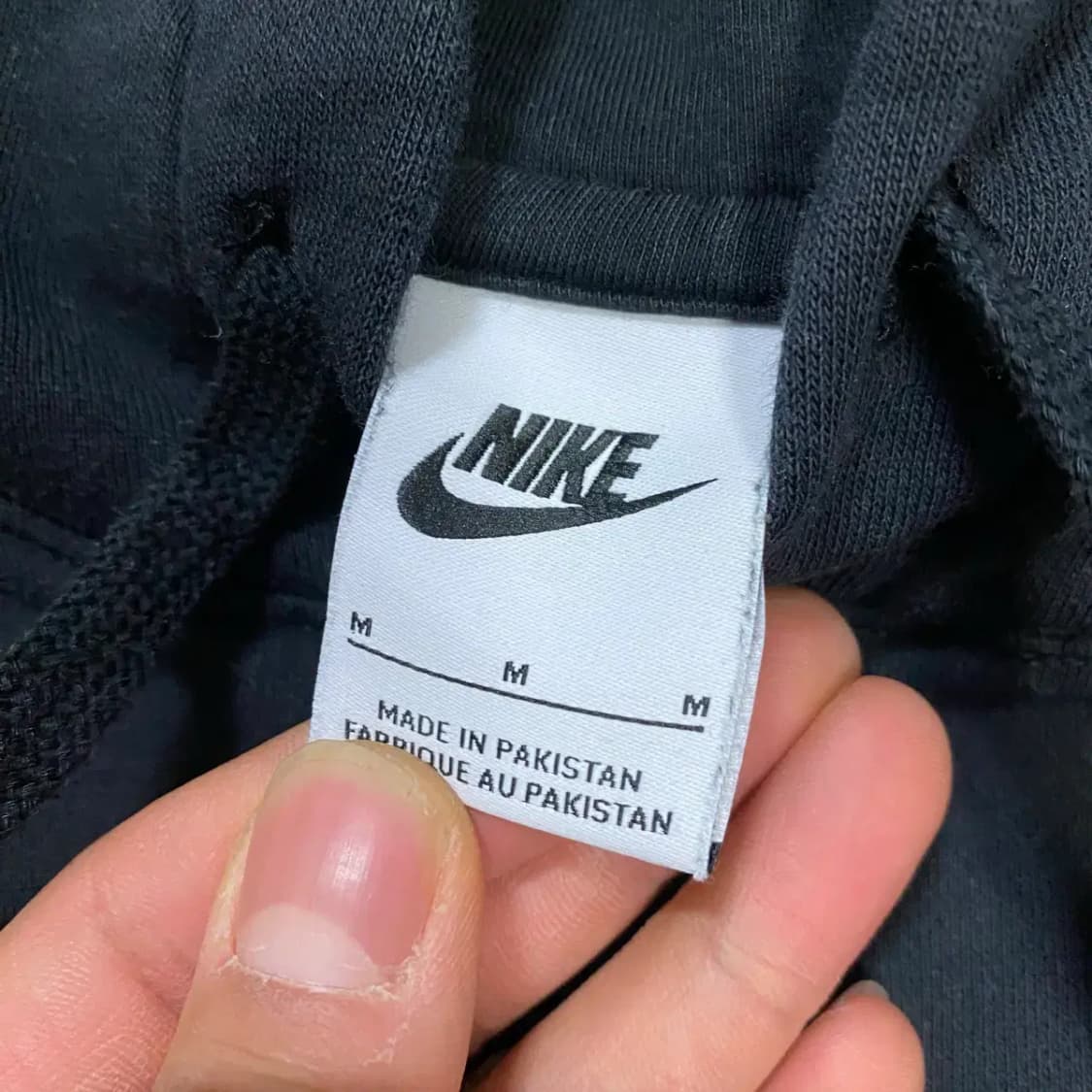 나이키 블랙 후드티 기모 m 95 상품이미지3