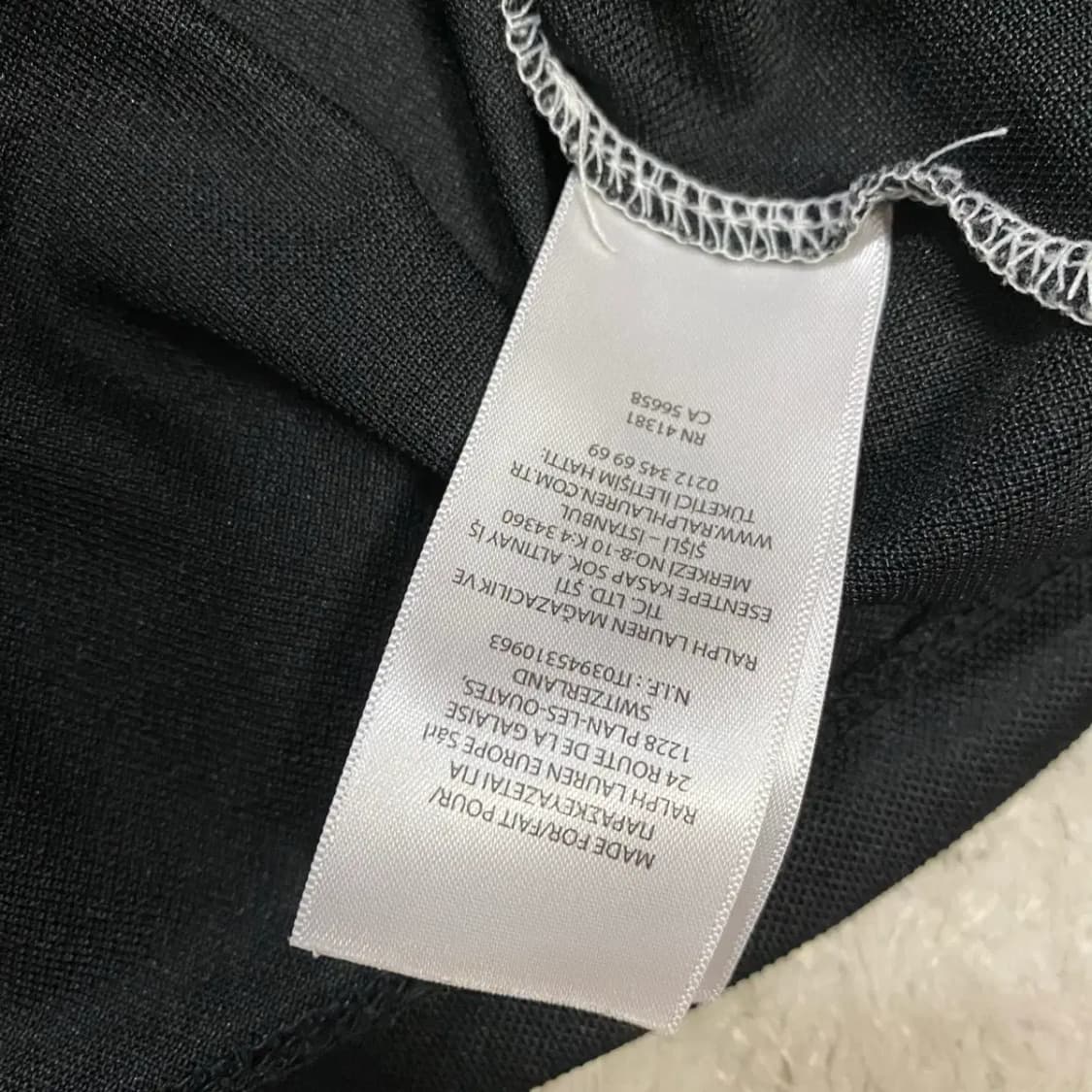 폴로 랄프로렌 컬러블록 반팔 카라티 기능성 상품이미지4