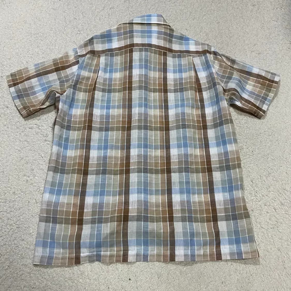 닥스 반팔 체크 셔츠 110 상품이미지5