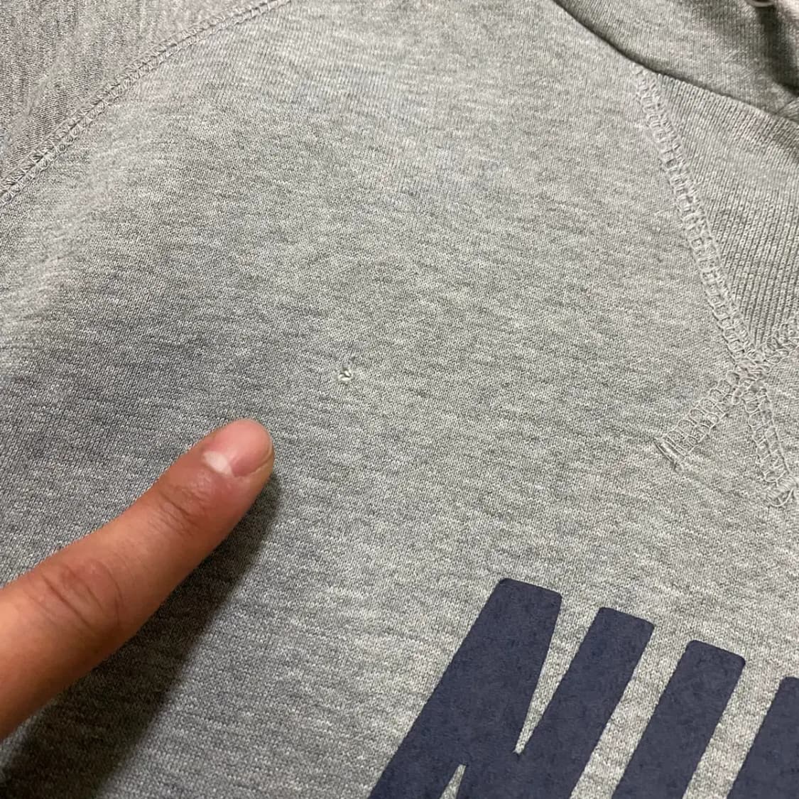 나이키 후드티 그레이 L 상품이미지2