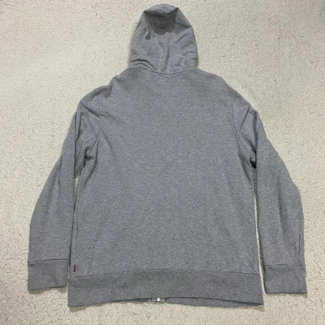 리바이스 LEVI'S 기모 후드집업 그레이 L 100 상품이미지7