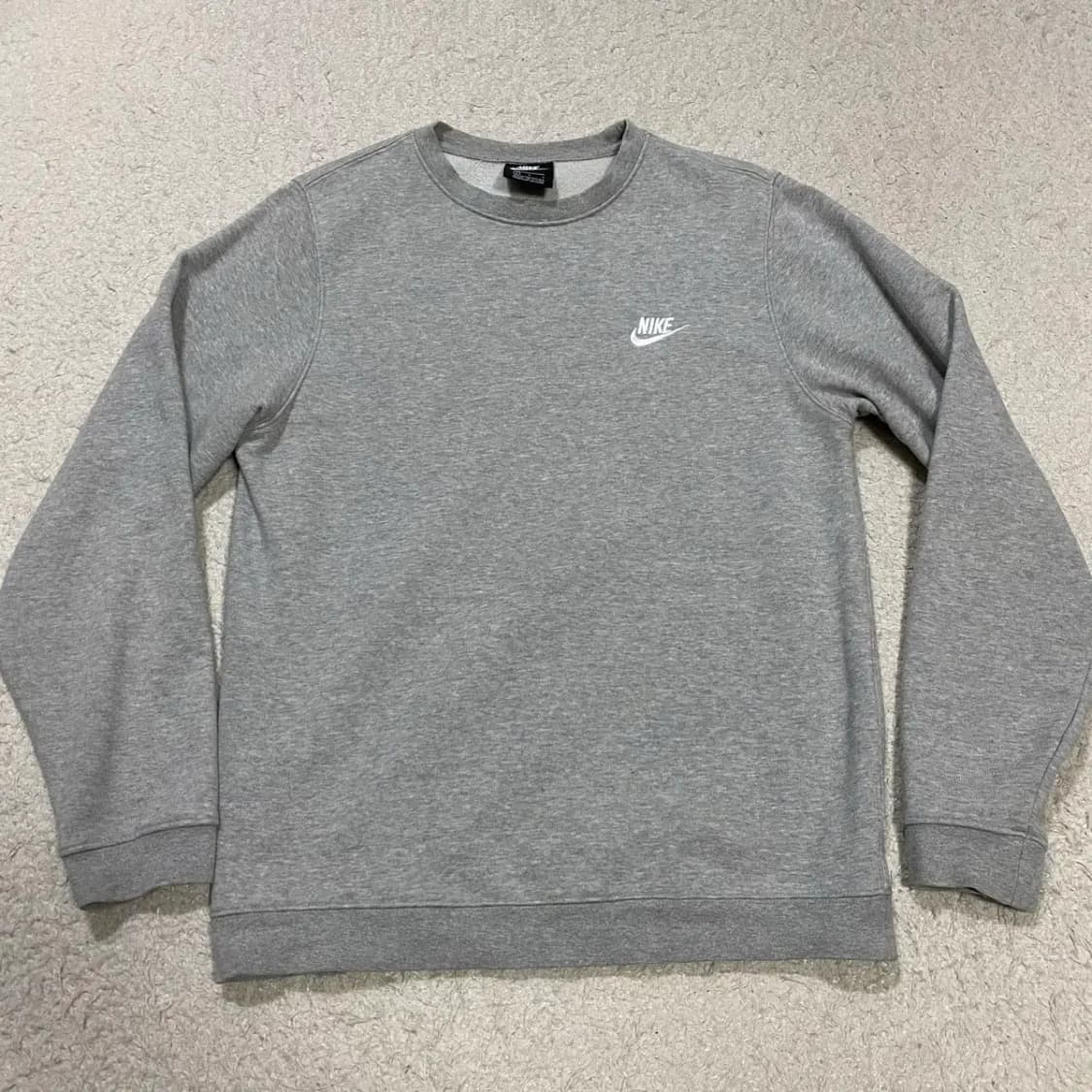 나이키 맨투맨 그레이 L 100 상품이미지1