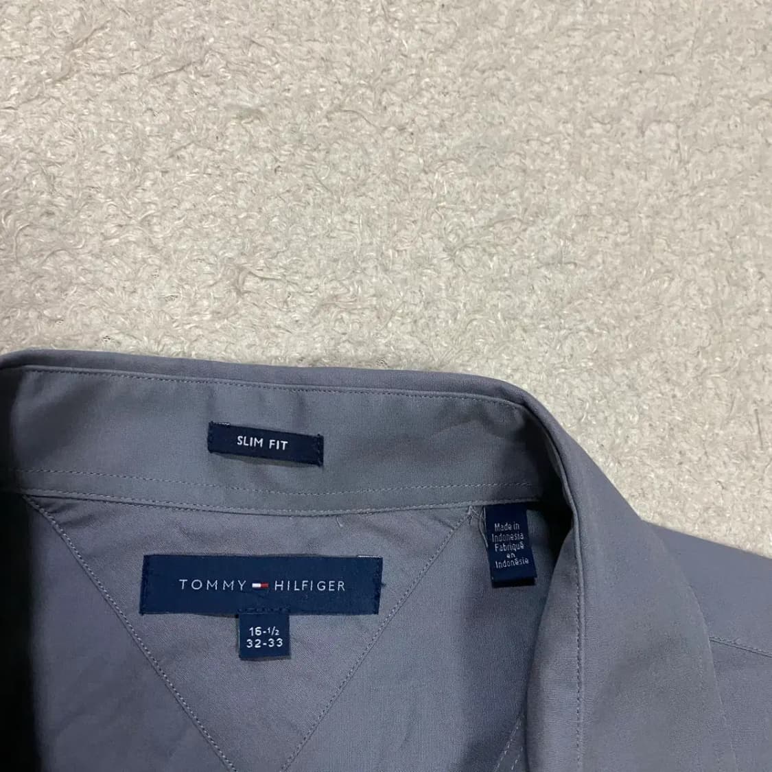 타미힐피거 셔츠 솔리드 상품이미지2