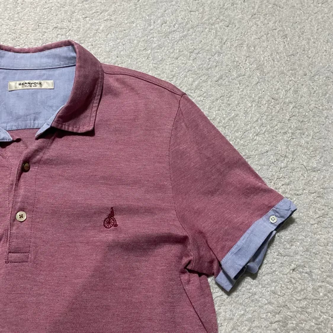 빈폴 슬림핏 카라티 100 상품이미지2