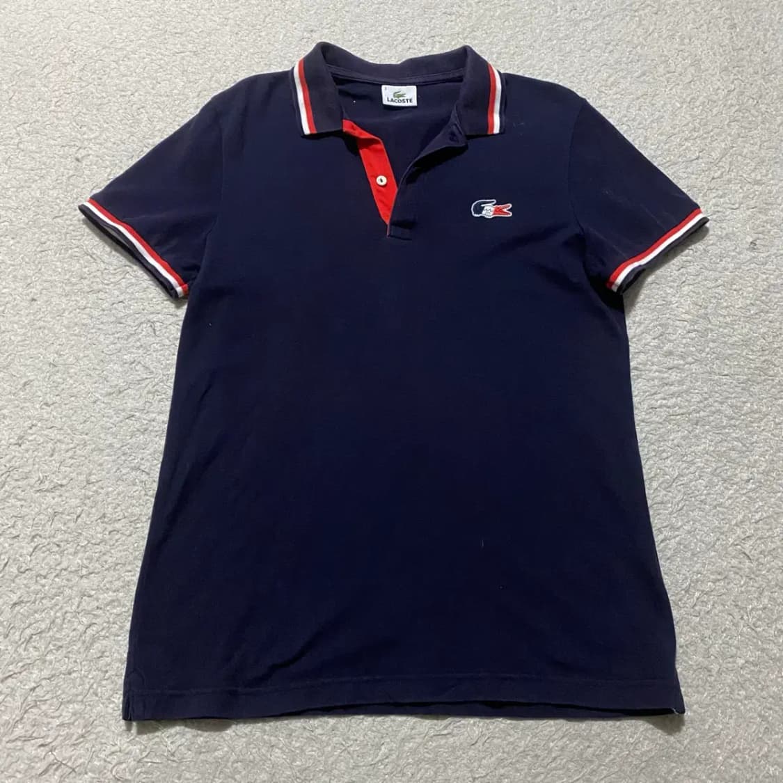 라코스테 반팔 카라티 네이비 95 상품이미지1