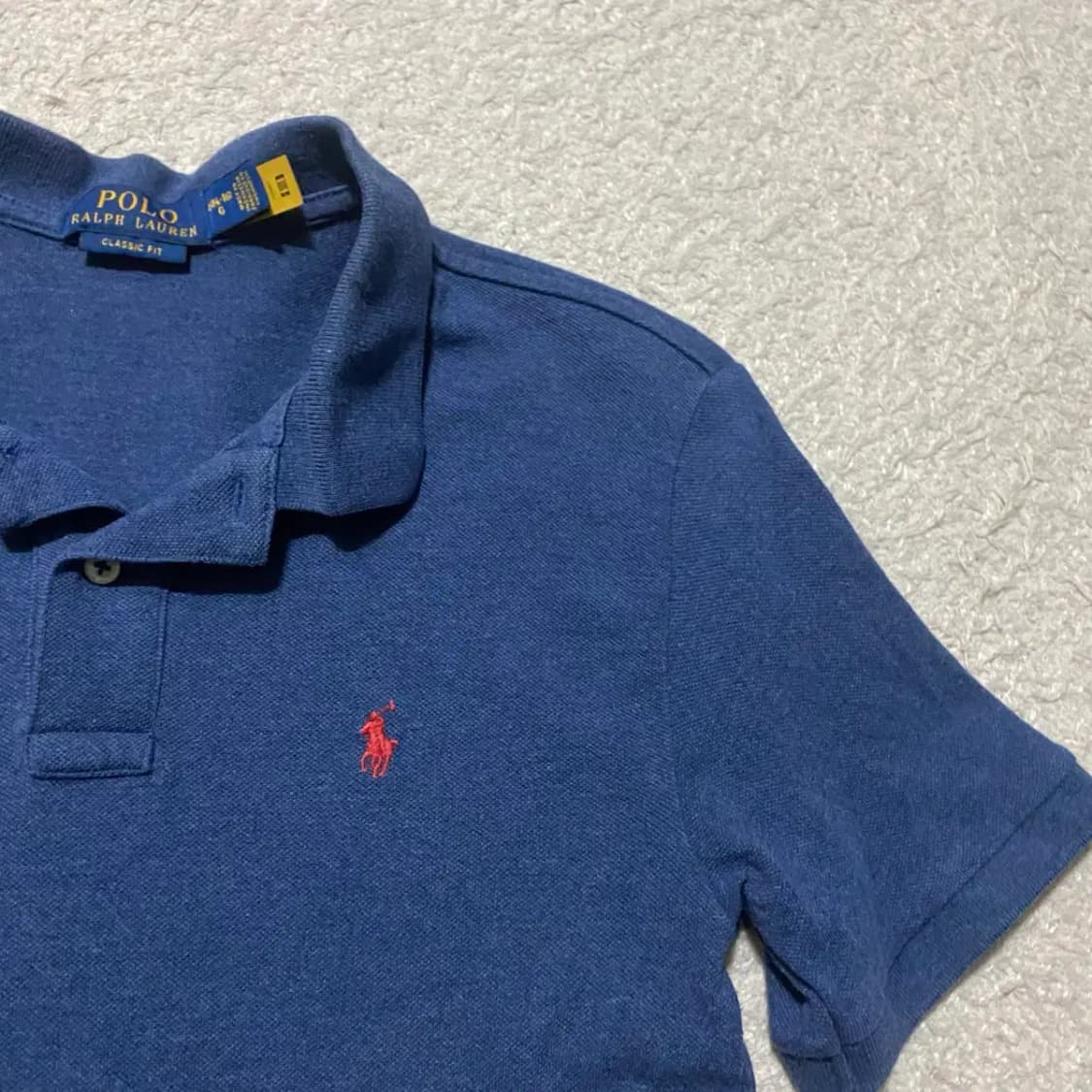 폴로 랄프로렌 네이비 반팔 카라티 여성 추천 상품이미지3