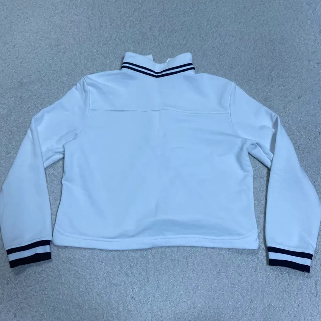 나이키 화이트 하프집업 스우시 여성 상품이미지5