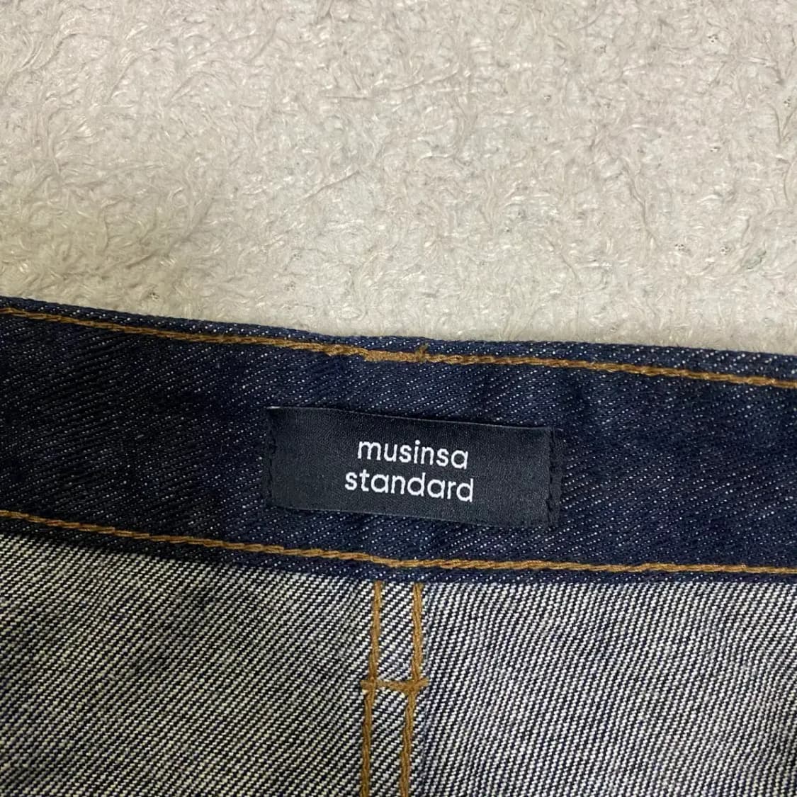 무신사스탠다드 청바지 데님 팬츠 27인치 상품이미지3