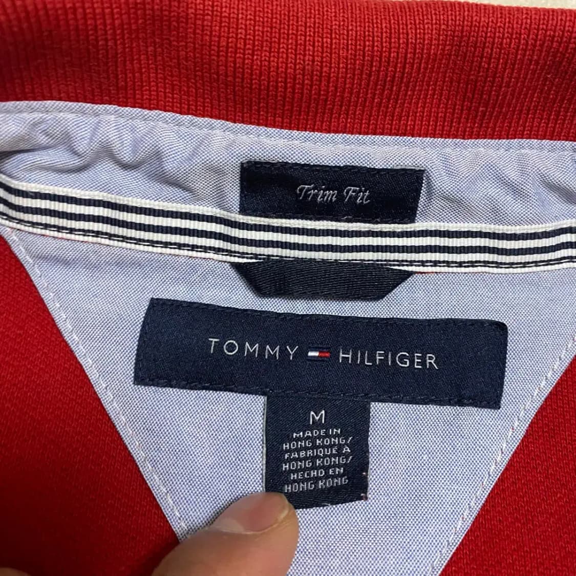 타미힐피거 반팔 카라티 m 상품이미지3