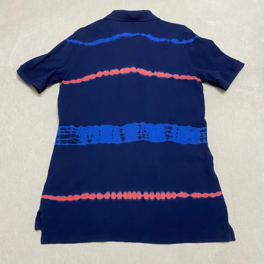 폴로 랄프로렌 타이 다이 반팔 카라티 네이비 상품이미지5