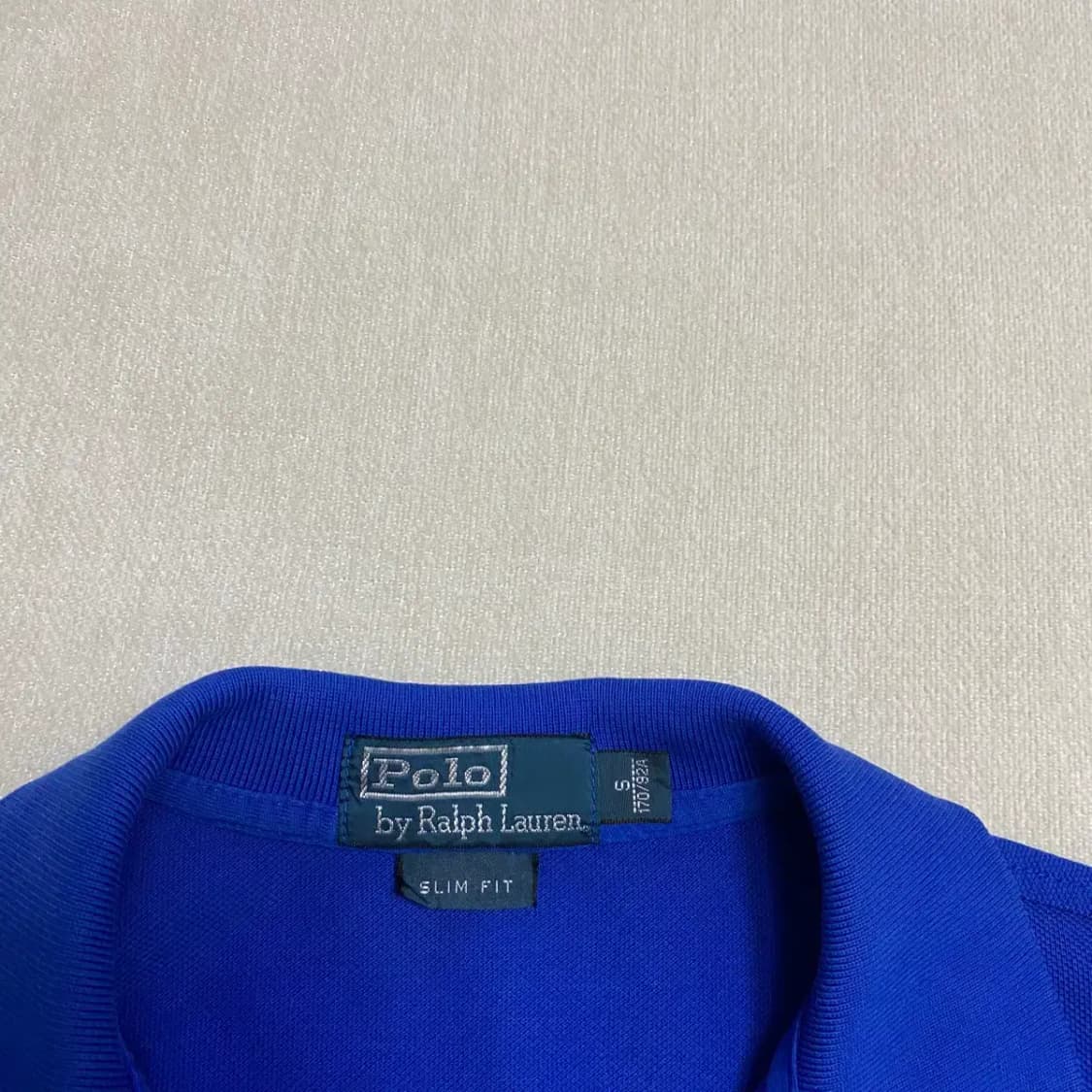 폴로 랄프로렌 슬림핏 반팔 카라티 s 상품이미지2