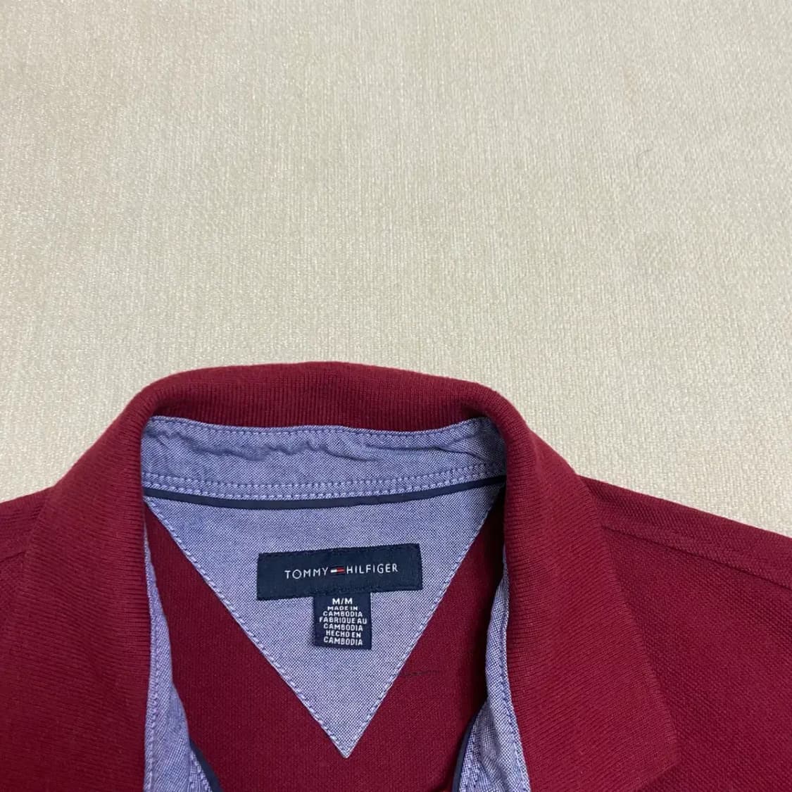 타미힐피거 반팔 카라티 m 상품이미지2