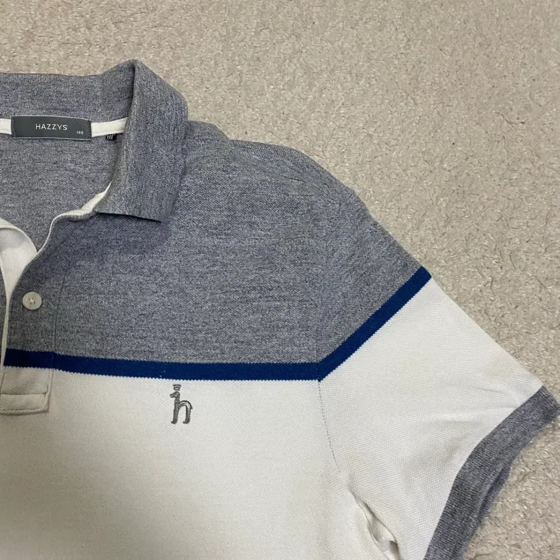 헤지스 반팔 카라티 100 상품이미지2