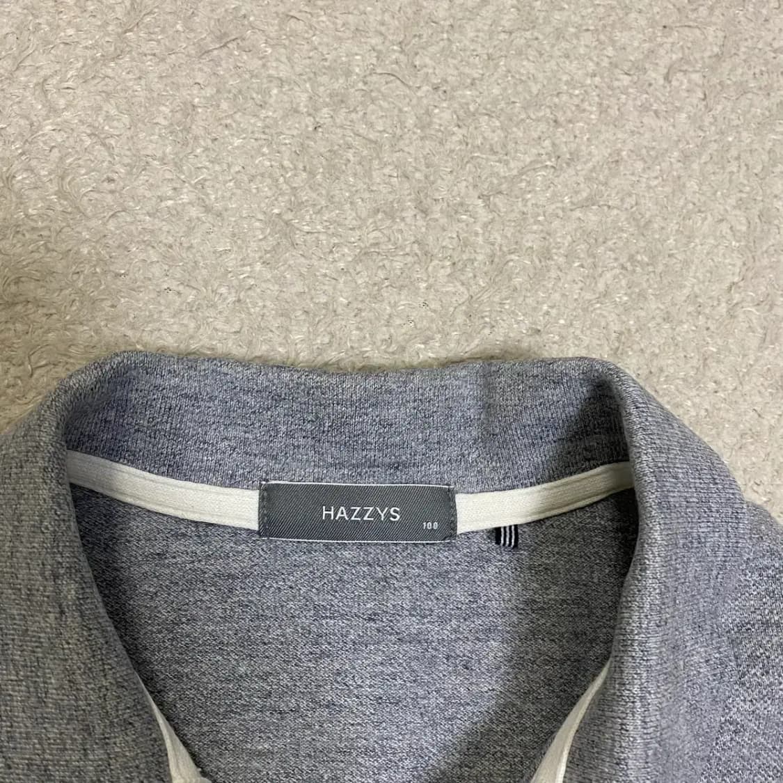 헤지스 반팔 카라티 100 상품이미지3