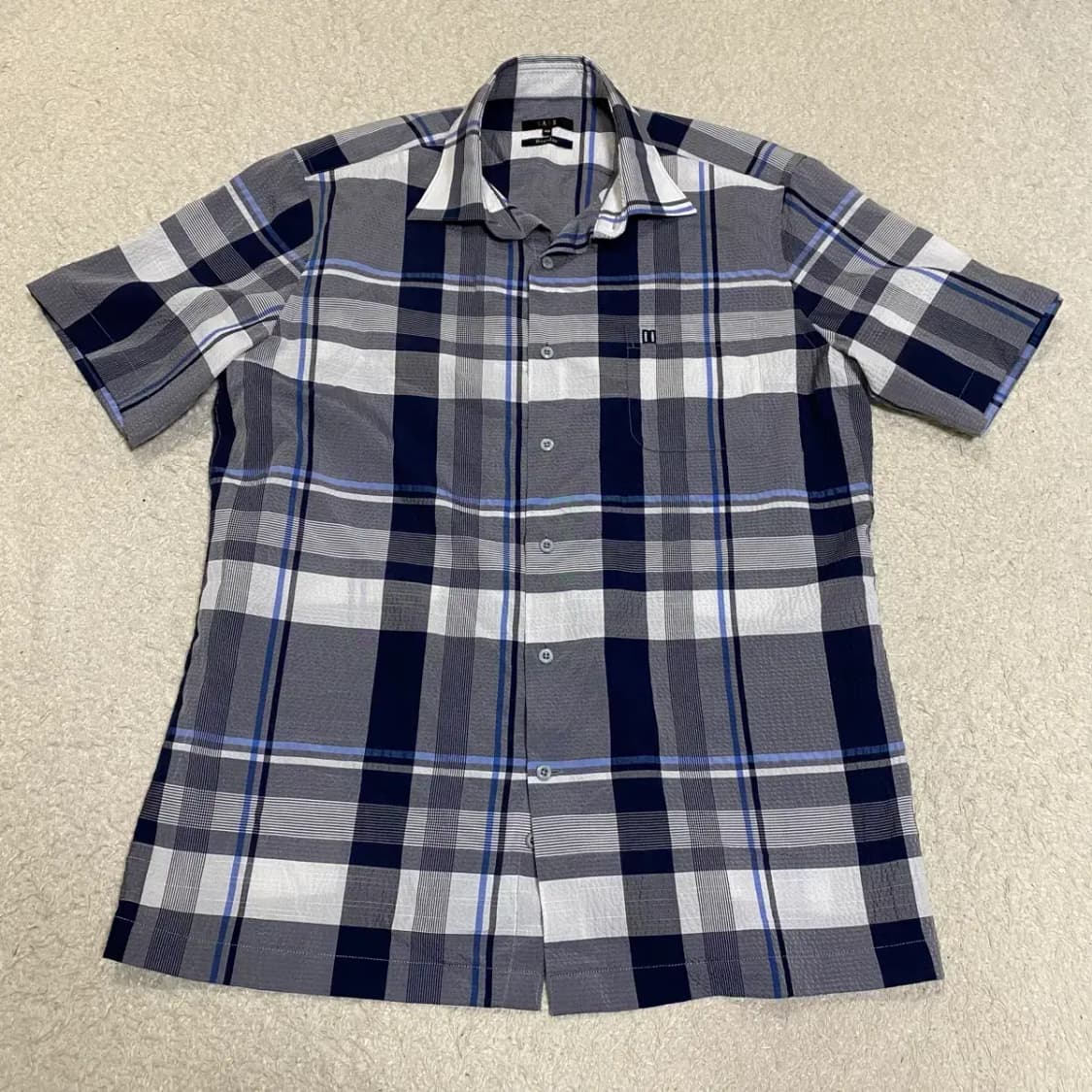 닥스 반팔 셔츠 체크 105 상품이미지1