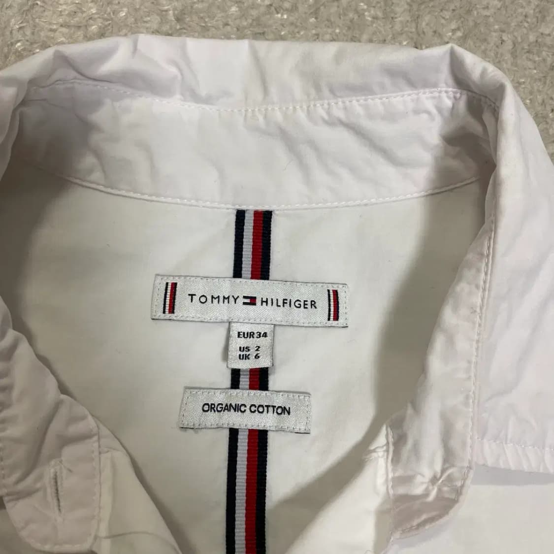 타미힐피거 셔츠 화이트 여성 34 상품이미지2