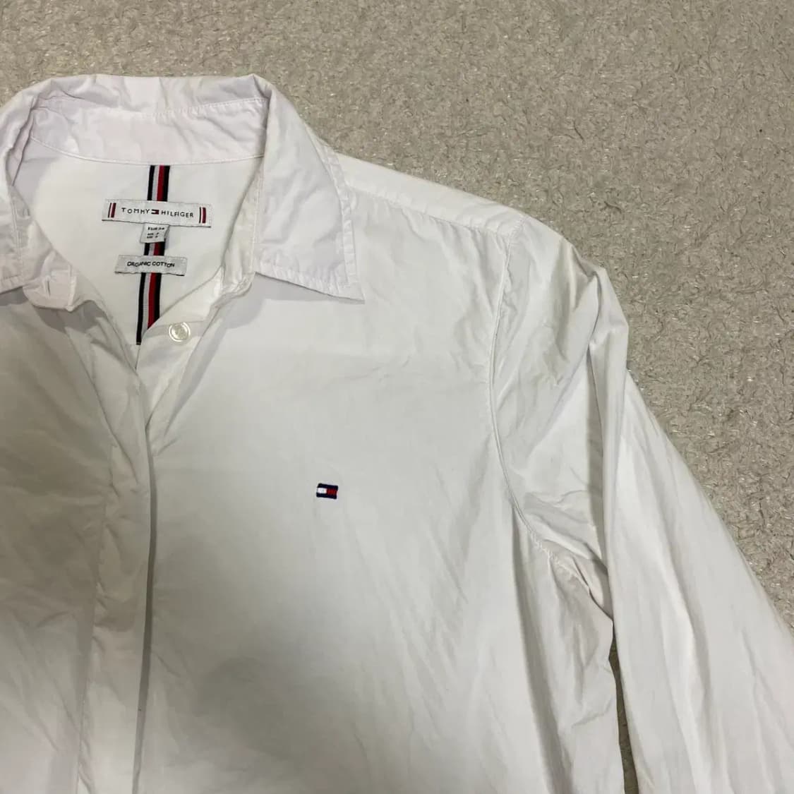 타미힐피거 셔츠 화이트 여성 34 상품이미지3