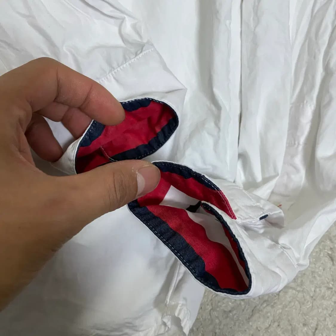 타미힐피거 셔츠 화이트 여성 34 상품이미지4