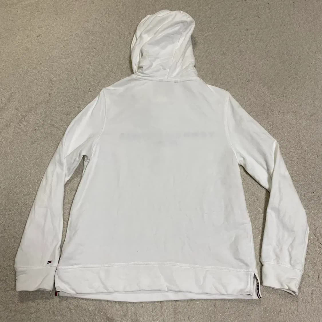 타미힐피거 화이트 로고 후드티 여성 s 상품이미지5