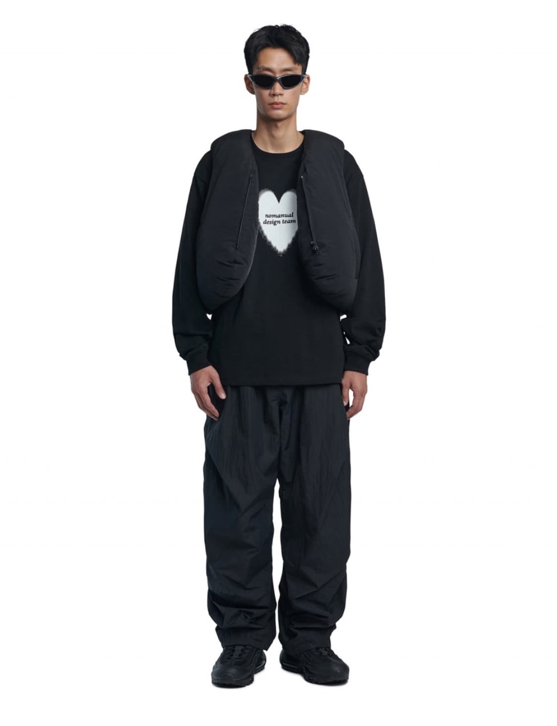 노매뉴얼 NM SAVER VEST - NAVY Lsize 새상품 상품이미지1