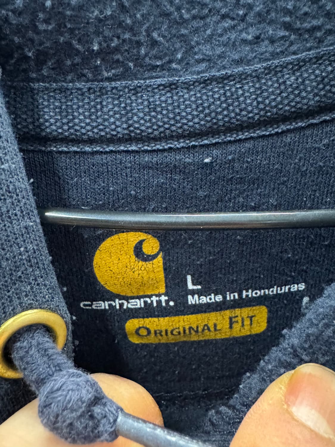 칼하트 후드티 네이비 L 상품이미지3