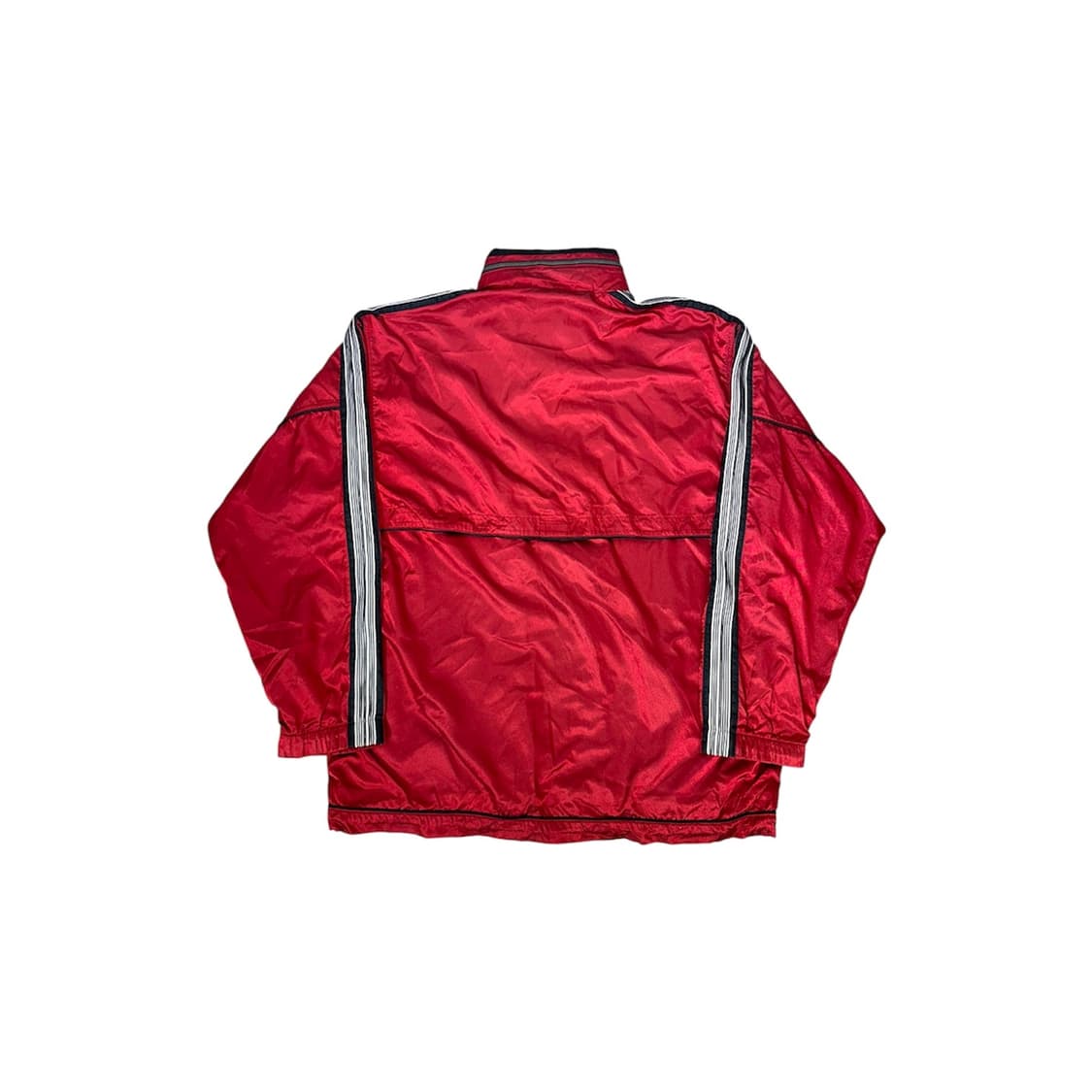 아식스 버건디 올드스쿨 사이드 라인 오버핏 바람막이 자켓 상품이미지6