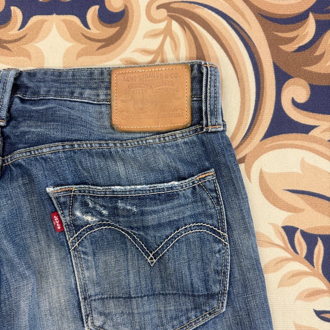 (34)리바이스 Levis 523 데미지 데님팬츠 상품이미지6