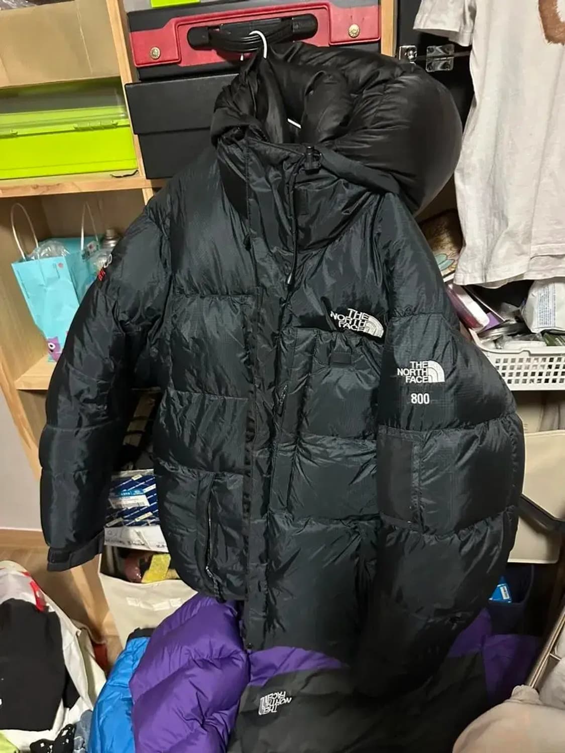 노스페이스 발토로 패딩 블랙 L 팝니다 상품이미지1