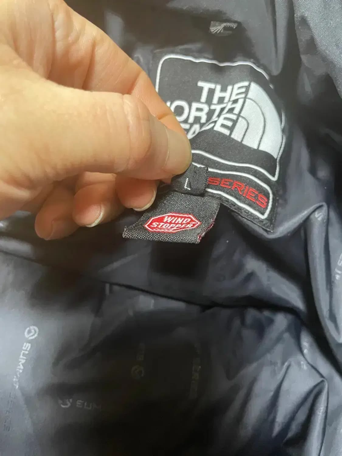 노스페이스 윈드스토퍼 검노 라지 상태좋아요 상품이미지9