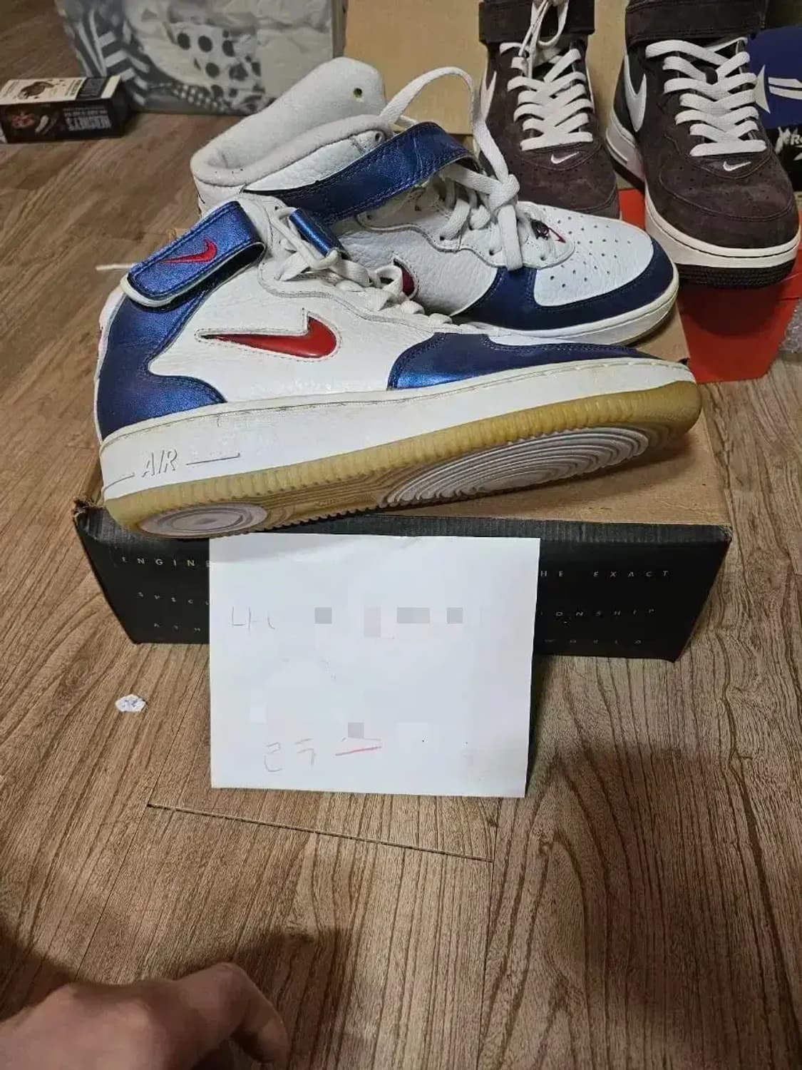 나이키 에어포스1 데드스탁 인디펜던스 96년 박스포함 팝니다 상품이미지2