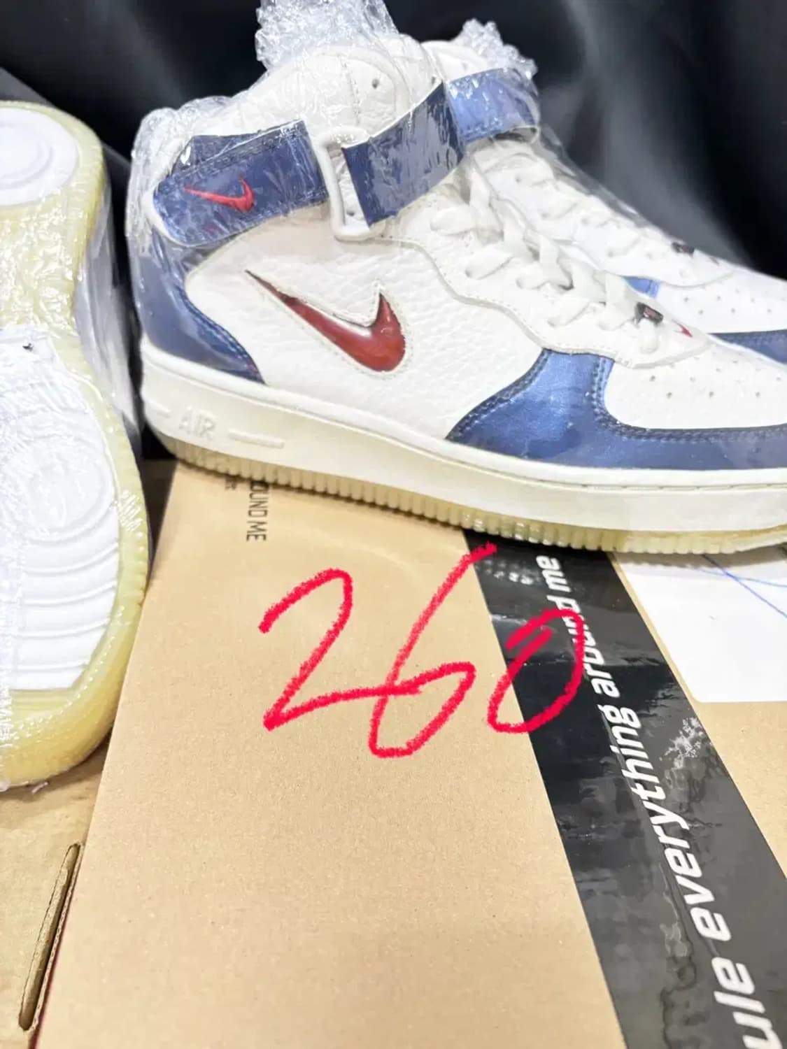 NIKE AIR FORCE 1 cl 인디1 260 신품 상품이미지3