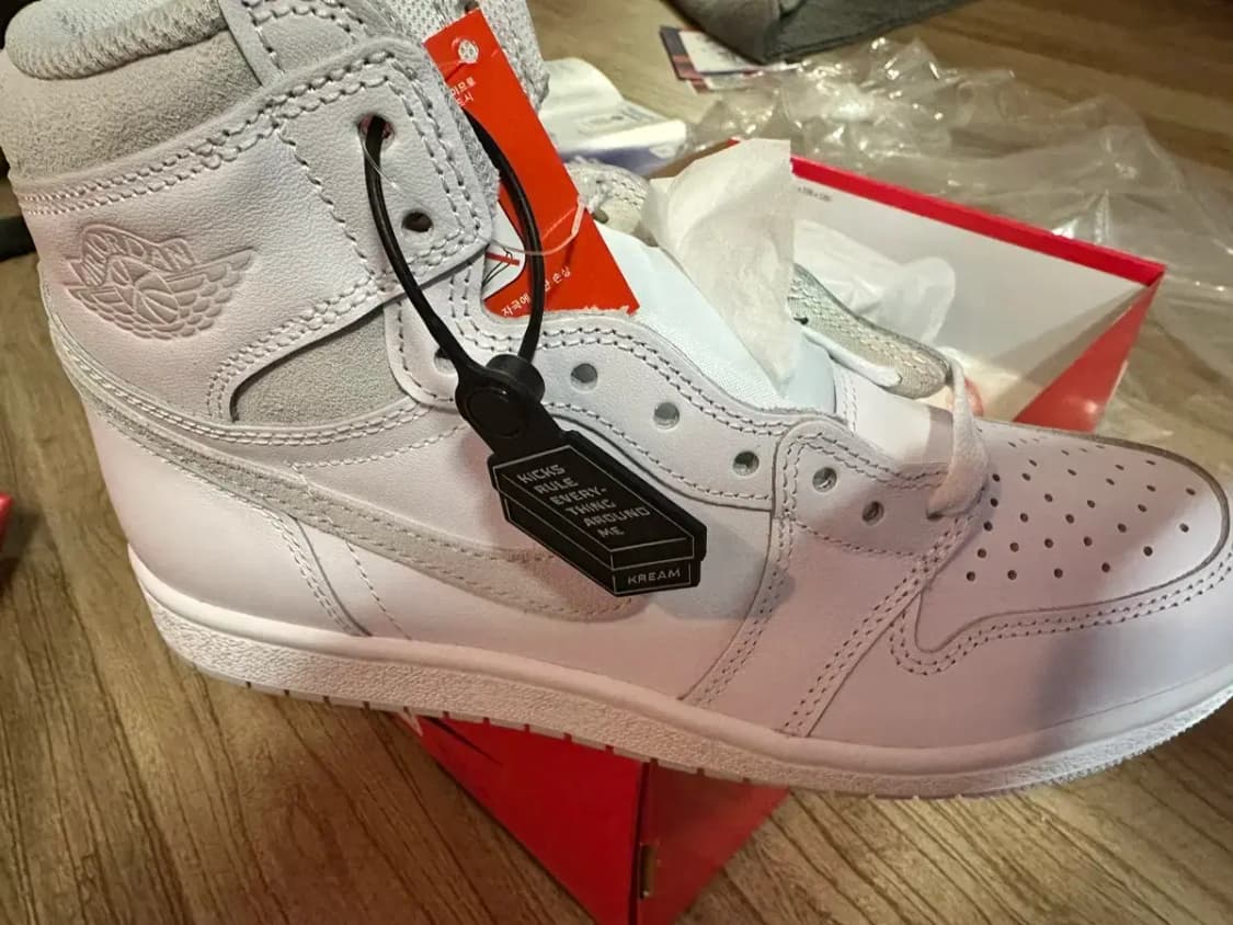 나이키 에어조던1 하이 85 뉴트럴그레이 상품이미지3