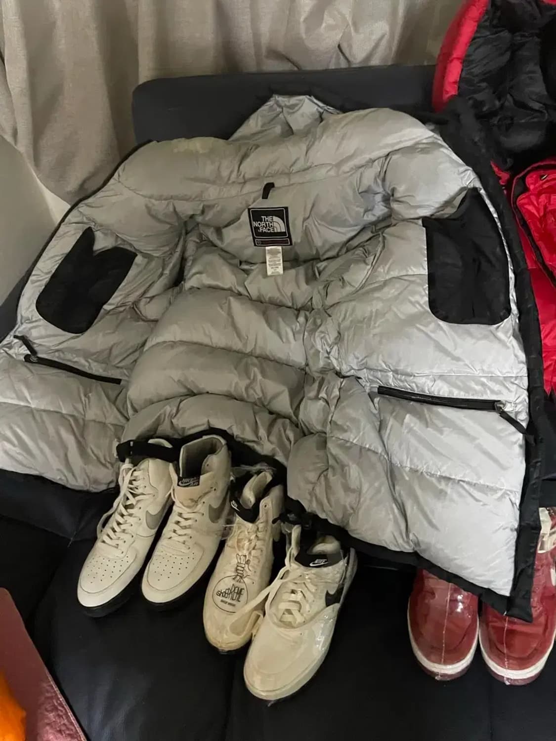 1991 나이키 에어포스 1 sc 하이 검은 완창  원판팝니다 상품이미지7