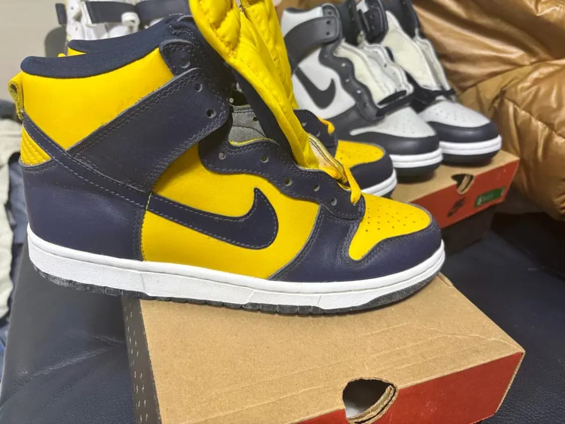 나이키 덩크 하이 남노 미시간 260 신품 상품이미지1