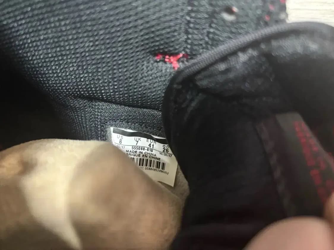 나이키 에어조던1 브레드토 260 상품이미지3