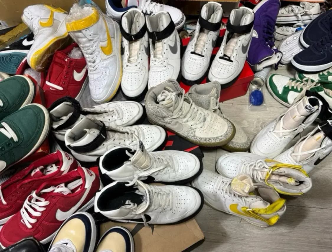 나이키 에어포스1 하이 검은 완창og 상품이미지3