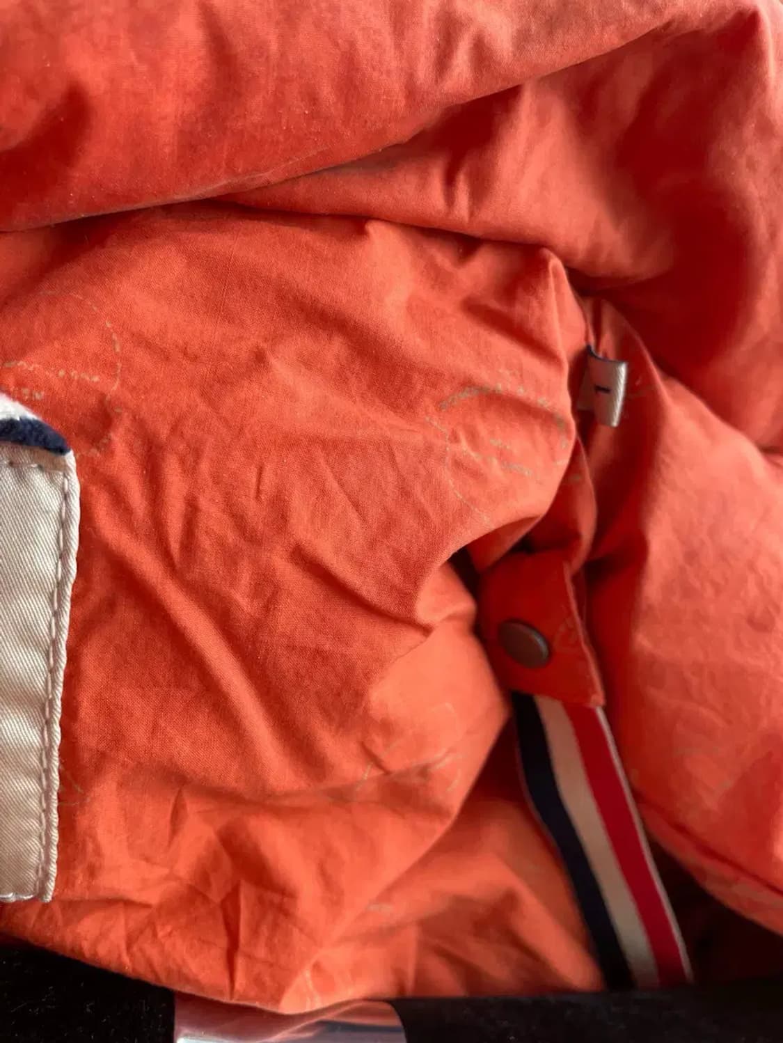 몽클레어 비즈빔 패딩 베스트  오렌지 상품이미지2