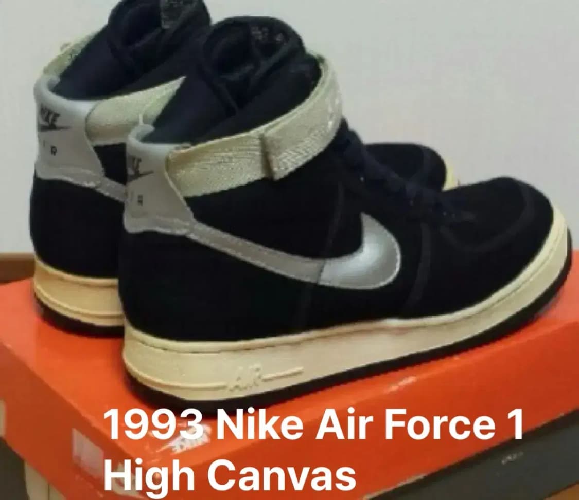 나이키 에어 포스1  cvs  93,94 검은 검흰 상품이미지2