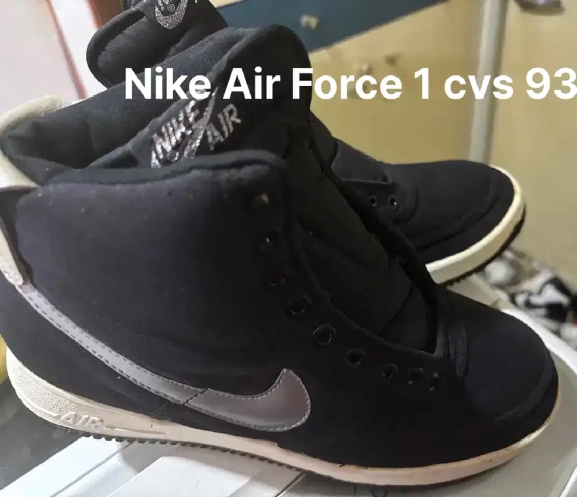 나이키 에어 포스1  cvs  93,94 검은 검흰 상품이미지3