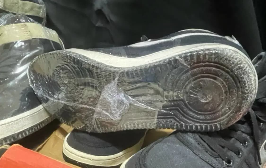 나이키 에어 포스1  cvs  93,94 검은 검흰 상품이미지7