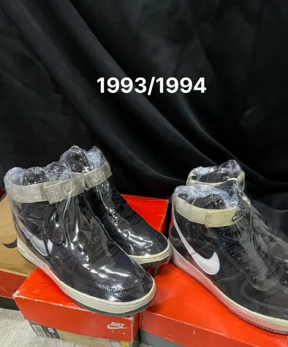 나이키 에어 포스1  cvs  93,94 검은 검흰 상품이미지8