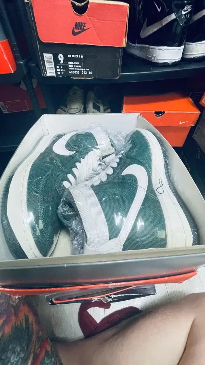 [260] Nike Air Force 1 CVS Hi evergreen 상품이미지2
