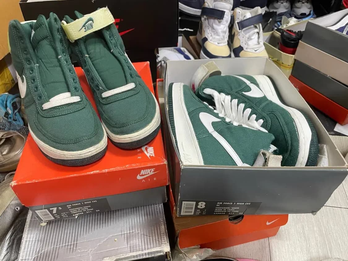 [260] Nike Air Force 1 CVS Hi evergreen 상품이미지4