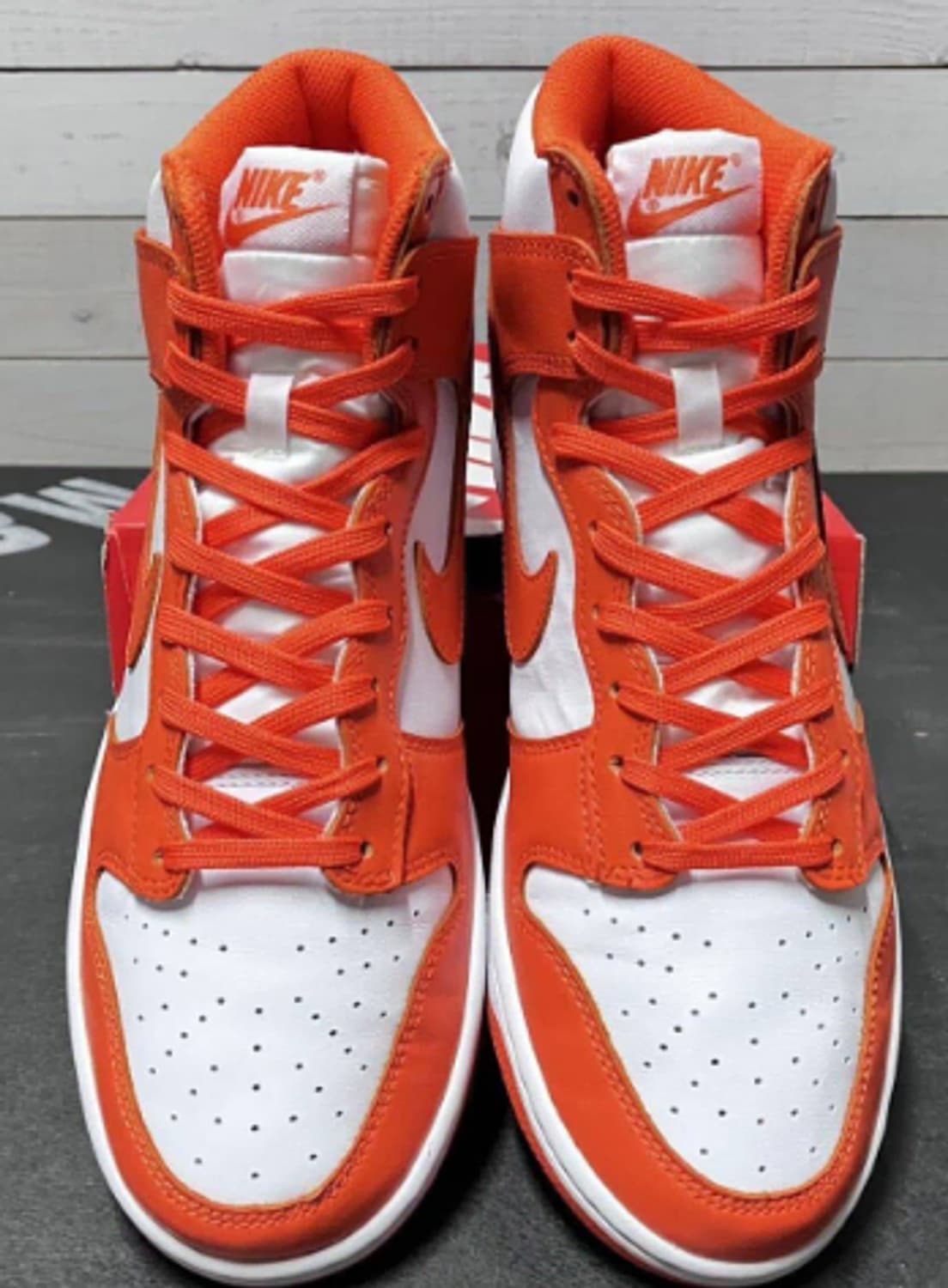 나이키 덩크 하이 오렌지 시라큐스 265 상품이미지2