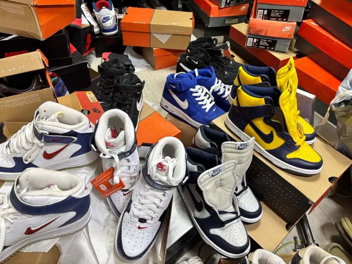 나이키 덩크 하이 98년 첫레트로 미시간 조지타운 소장용 컬러 상품이미지4