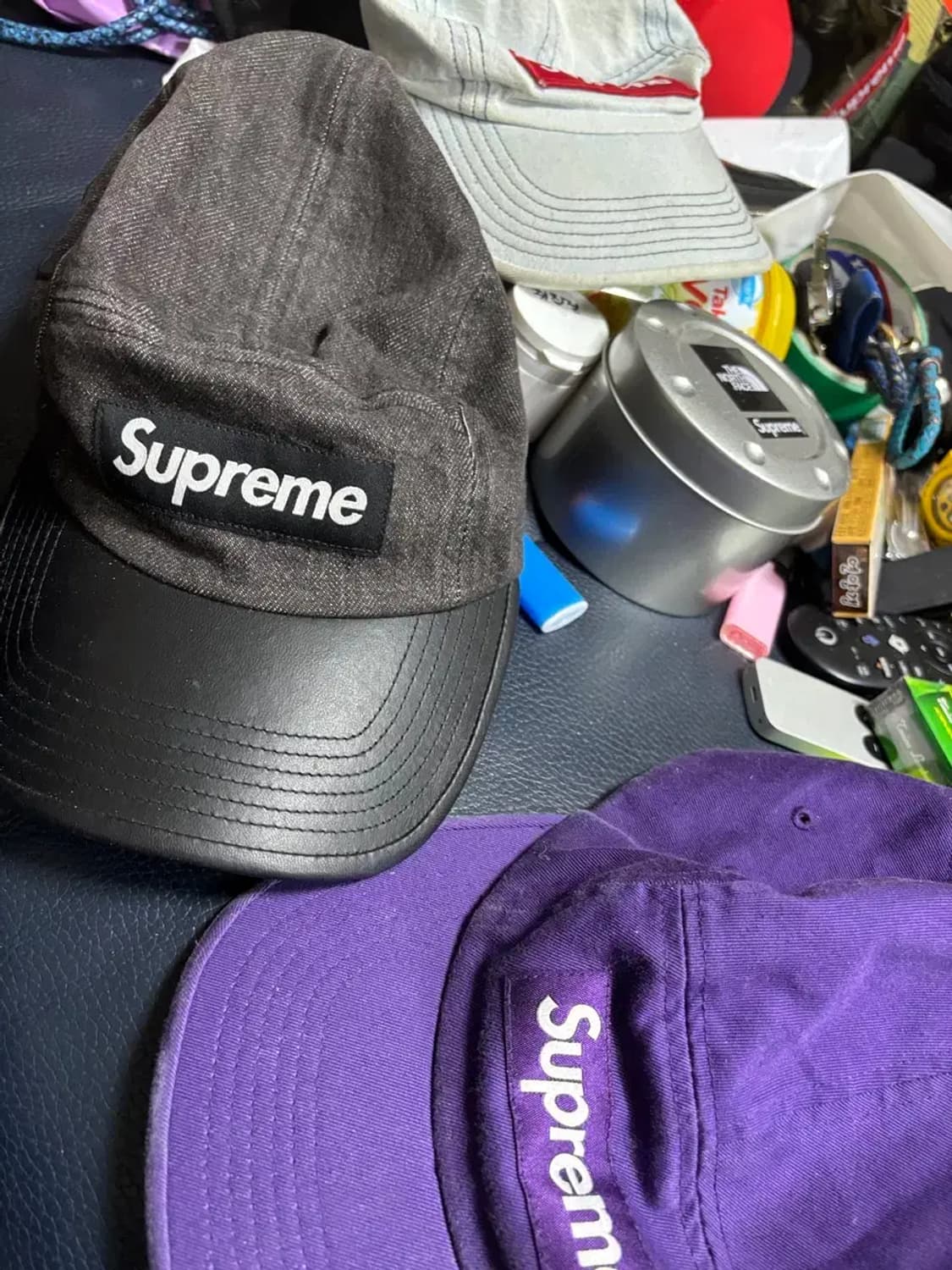 슈프림 박스로고 캠프캡 투톤 팝니다 상품이미지5